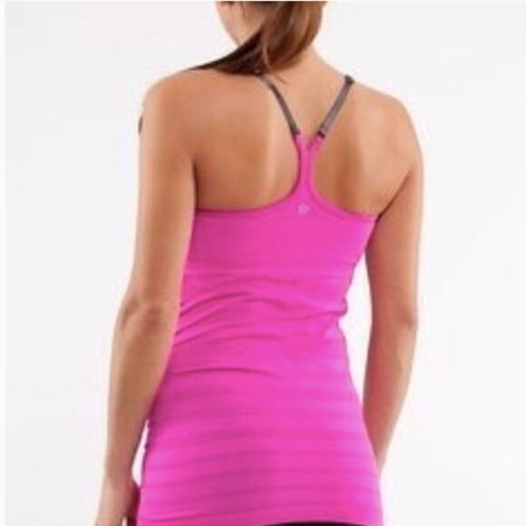 Lululemon Ebb and Flow Tank in Paris Pink Size 6 - Picture 1 of 10